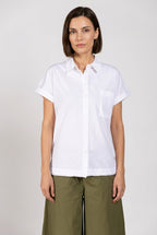 Livia Hemd Damen kurzärmelig aus Popeline