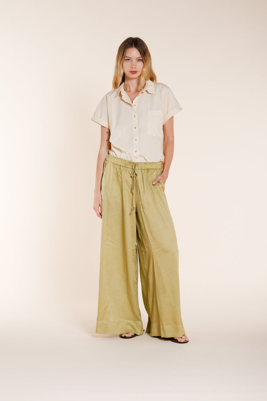 Livia women's short sleeve shirt in poplin