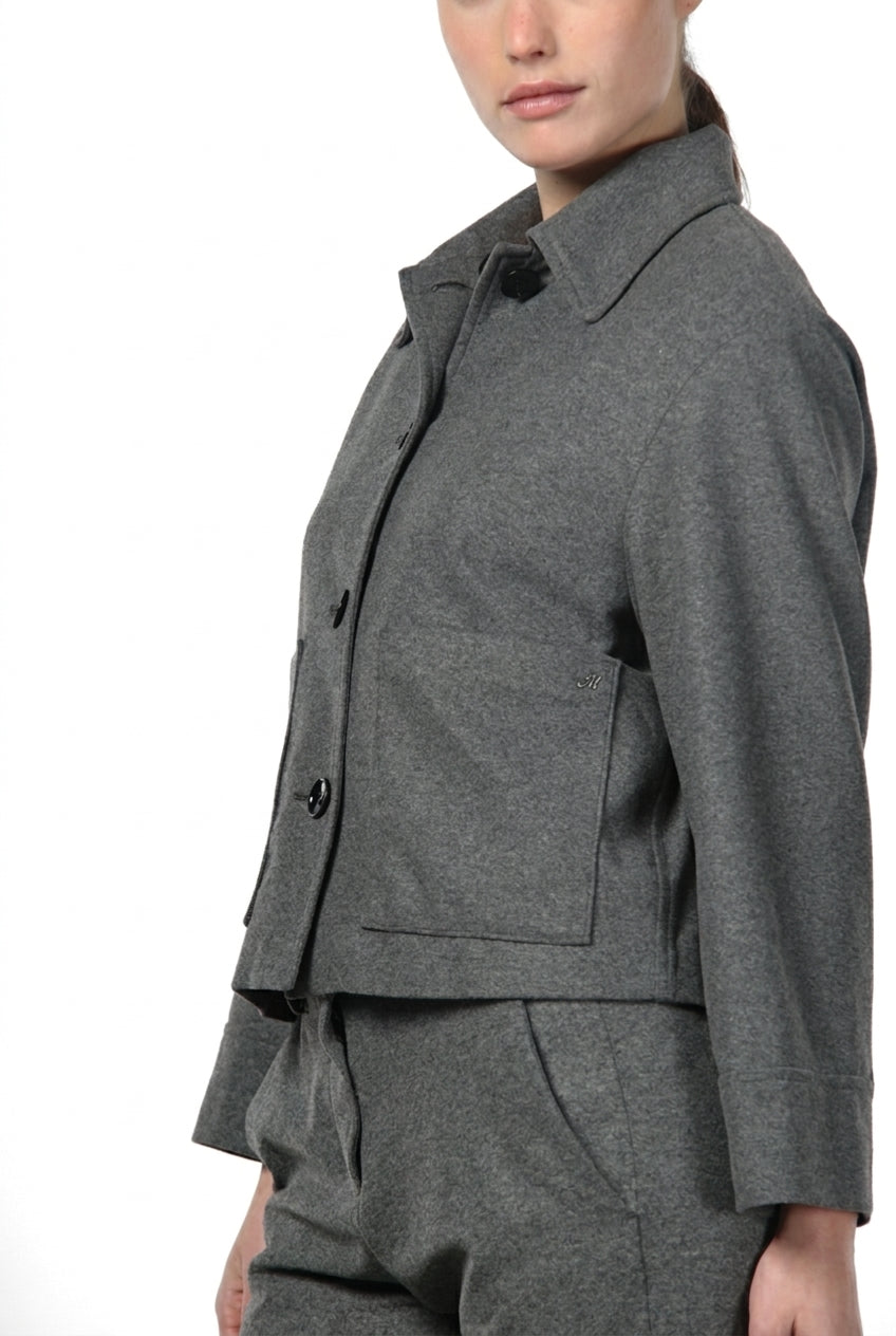 Rosie women’s jacket in flannel jersey