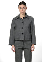 Rosie women’s jacket in flannel jersey