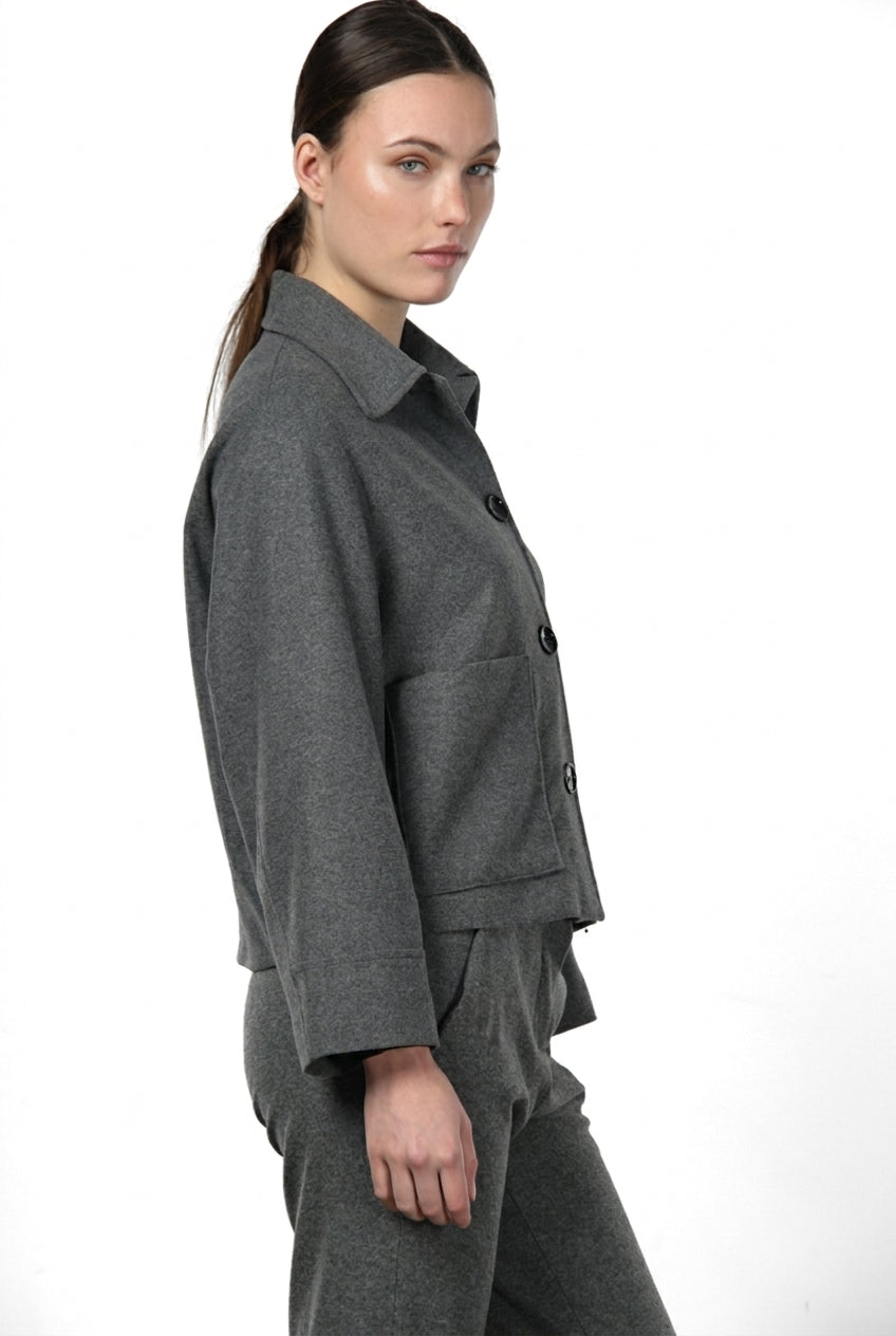 Rosie Damenjacke aus Flanell-Jersey