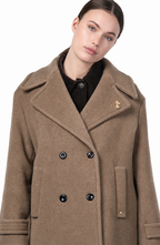 Leonie women’s coat in soft wool cloth