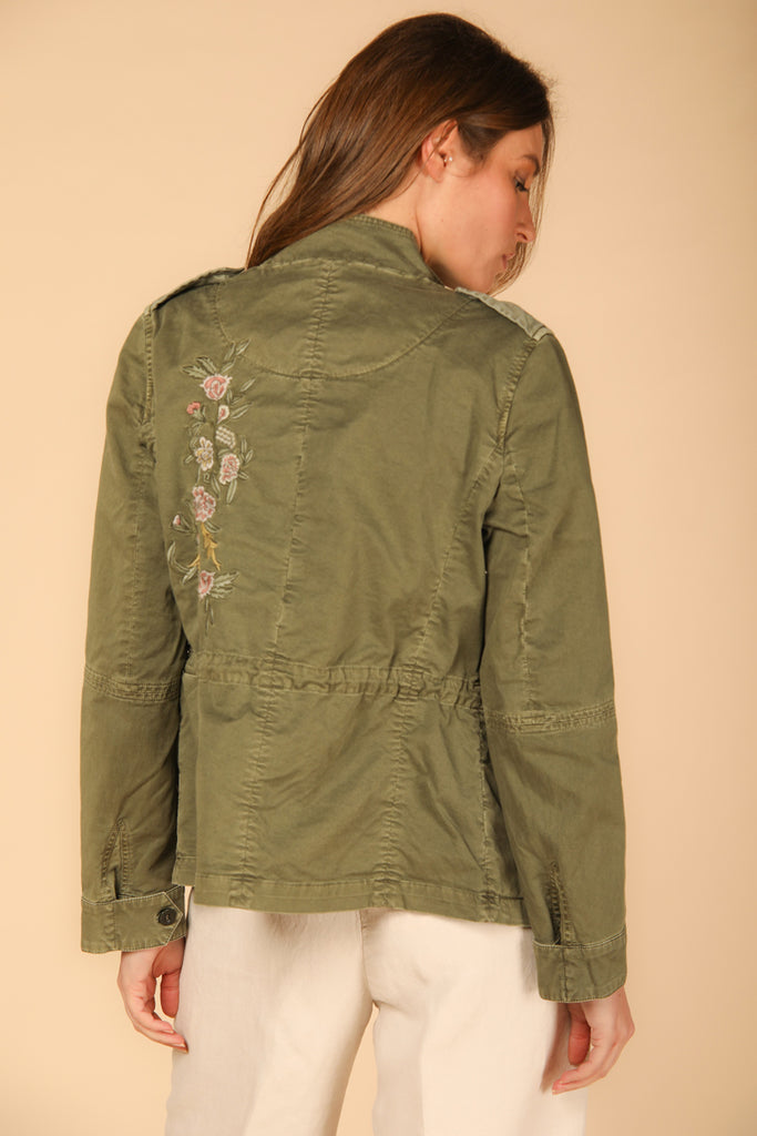 Image 7 of Eva model field jacket in green by Mason's.