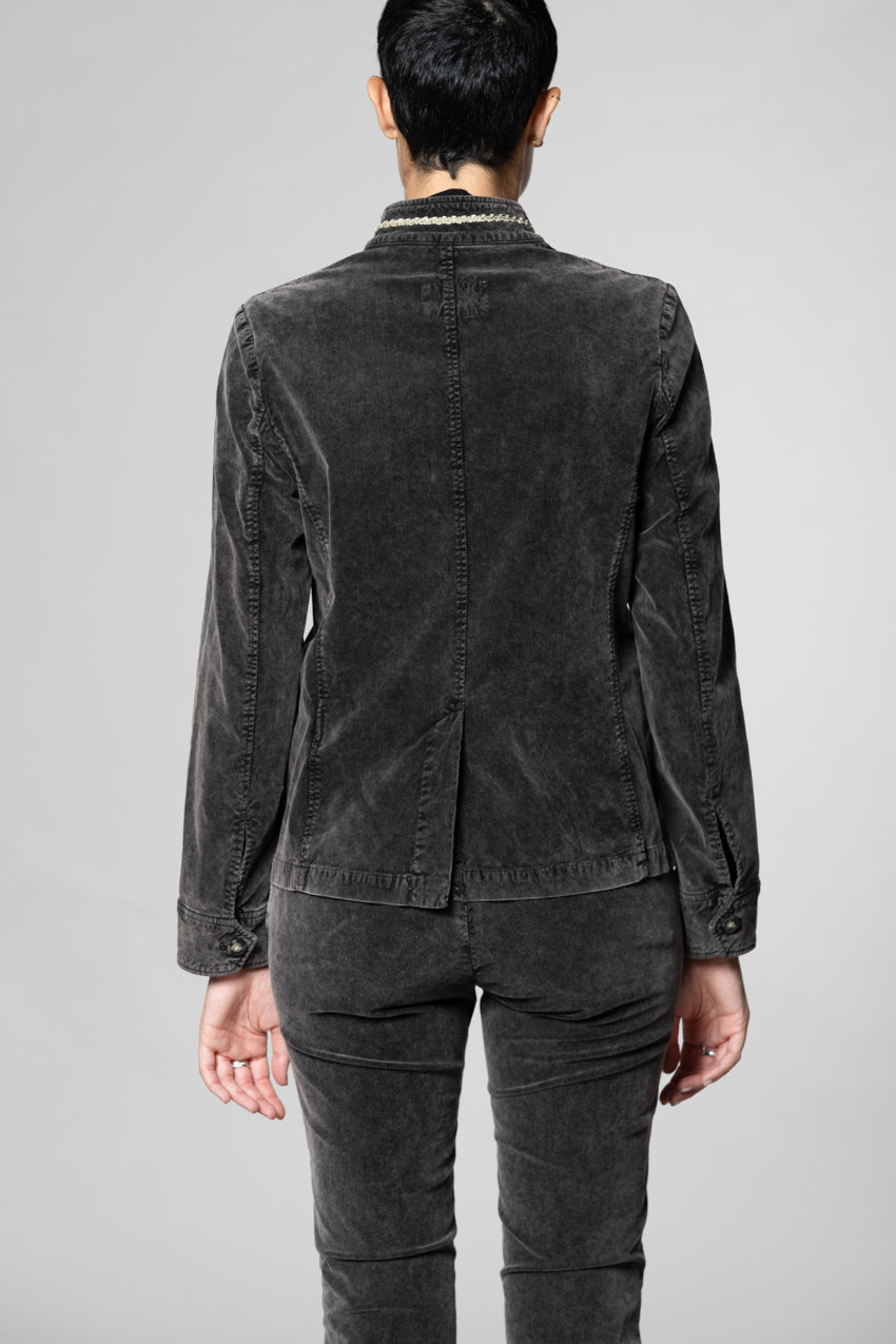 Karen giacca donna in velluto 1000 righe