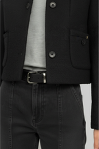 Lou Lou women’s cropped jacket in wool-blend bouclé