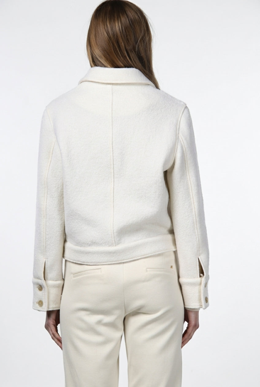 Veste femme Odette en bouclé de laine