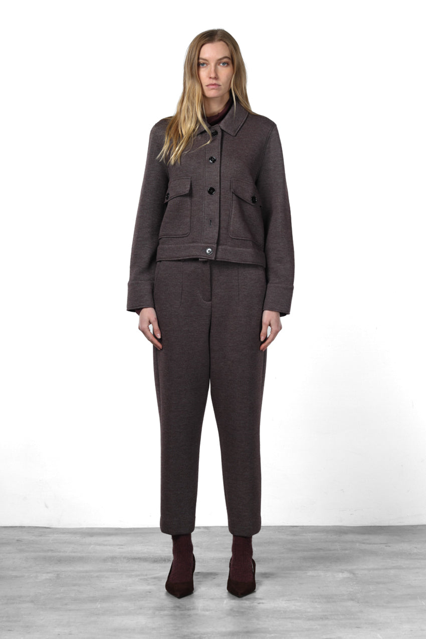 Odette women’s jacket in double jersey