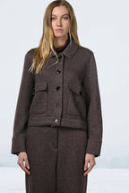Odette women’s jacket in double jersey