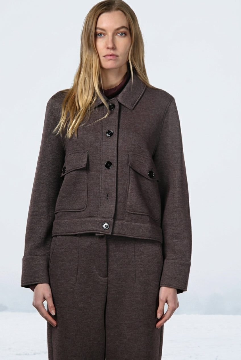 Odette women’s jacket in double jersey