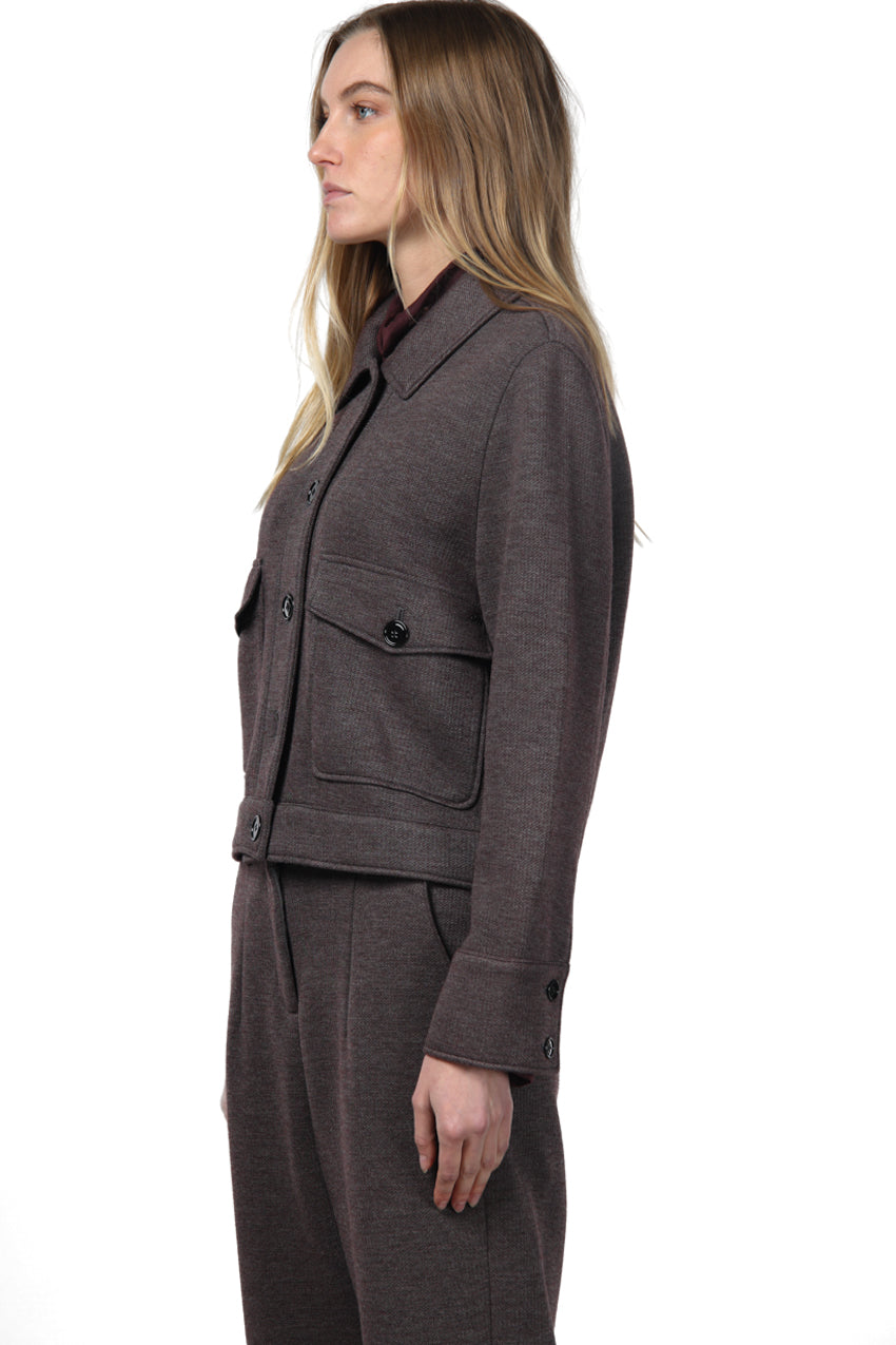 Odette women’s jacket in double jersey