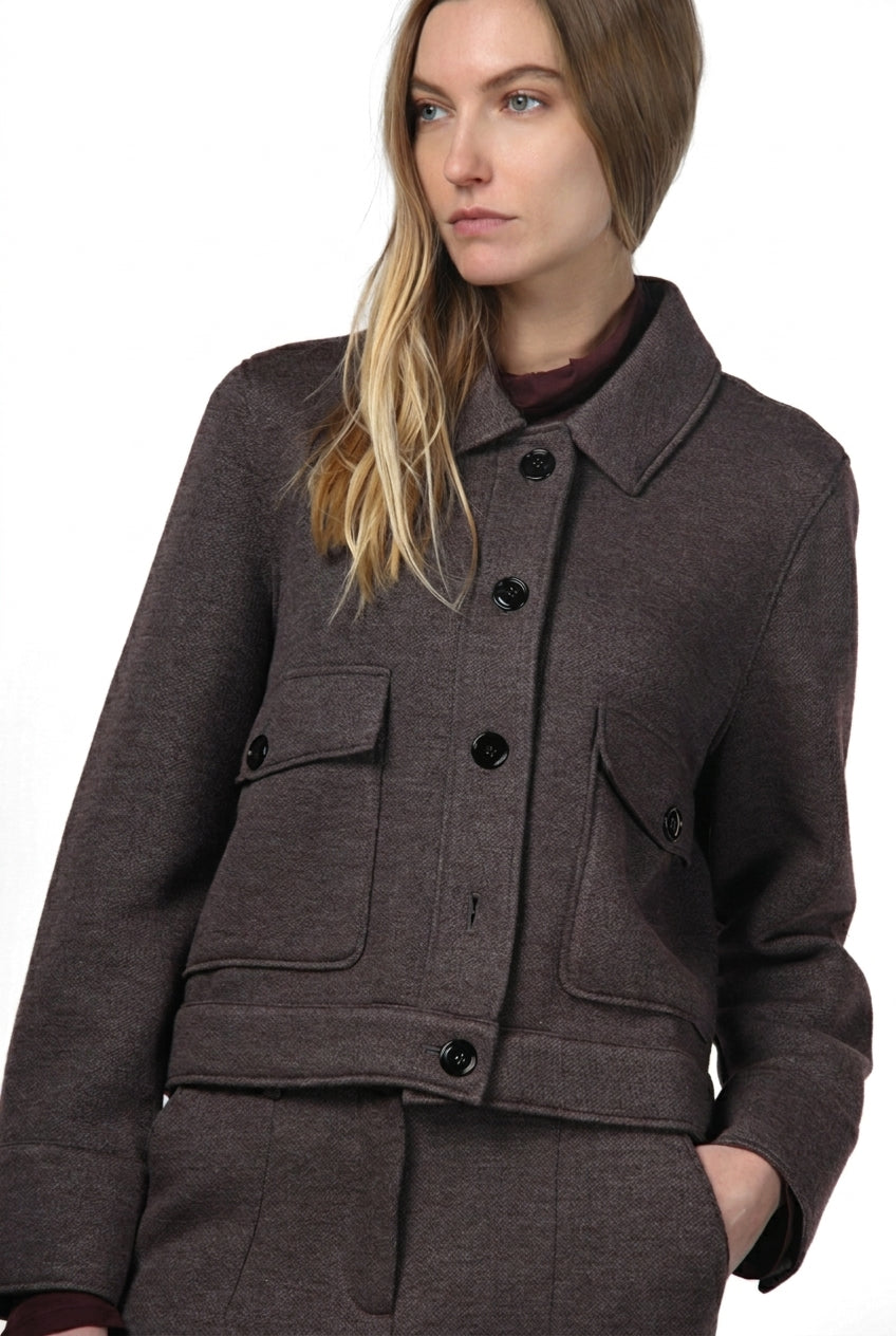 Odette women’s jacket in double jersey