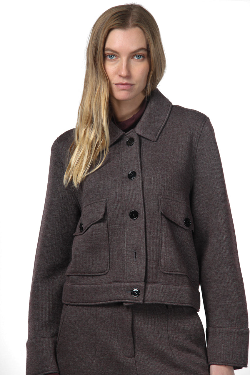 Odette women’s jacket in double jersey