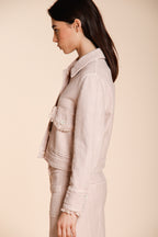 Odette women's jacket in basketweave