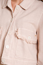 Odette women's jacket in basketweave