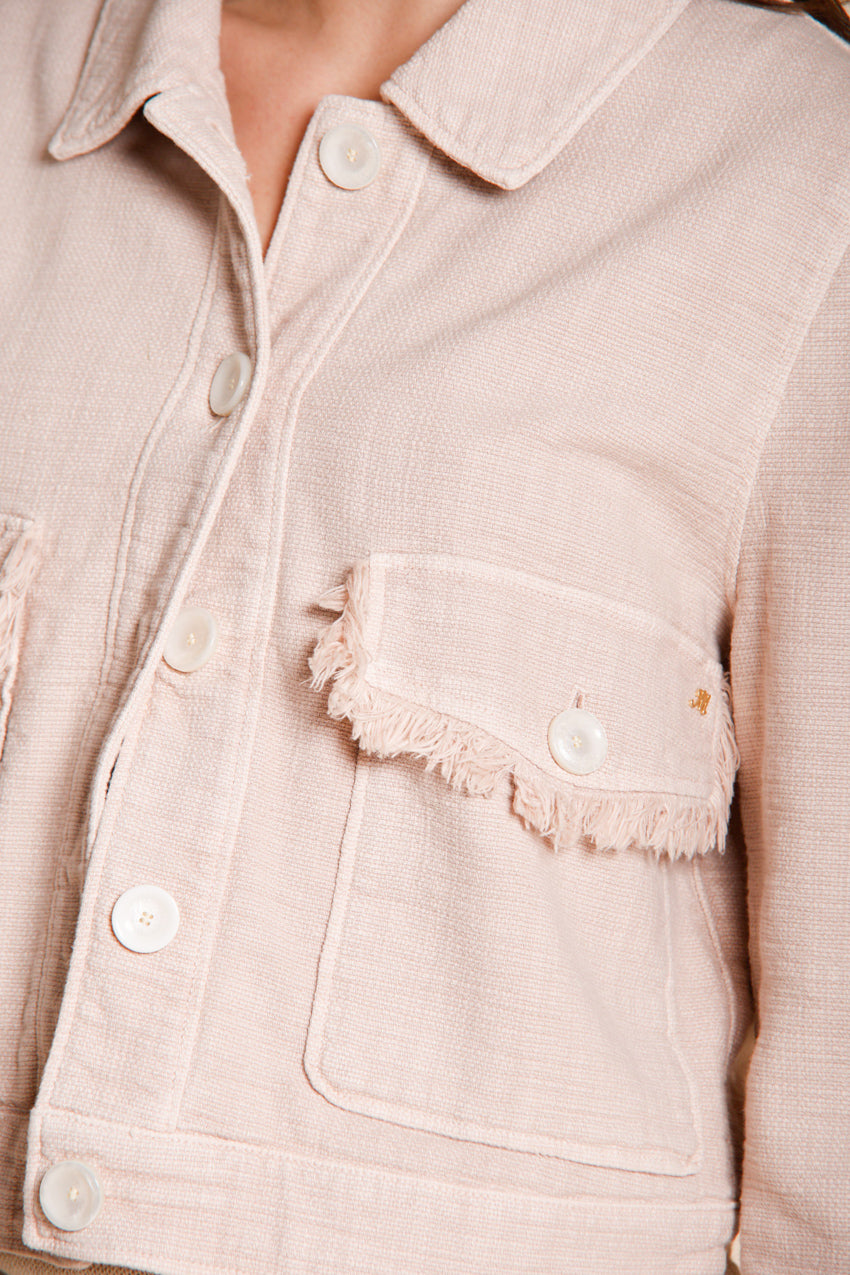 Odette women's jacket in basketweave