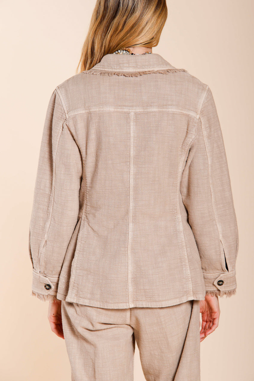 Santa Barbara Jacke Damen aus Natté