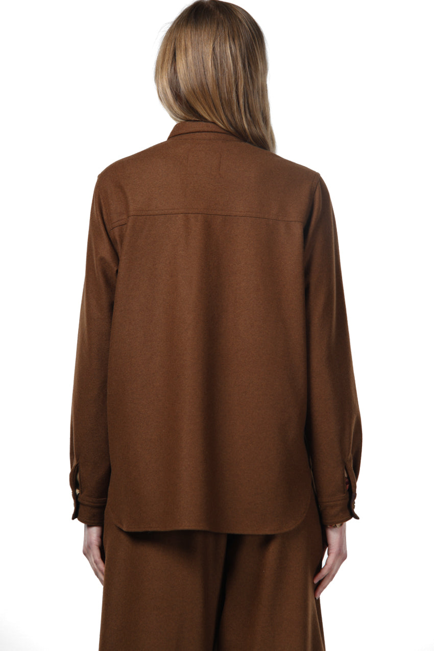 Veste femme City Field en jersey flanelle