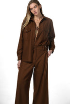 City Field women’s jacket in flannel jersey