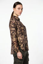 City Field giacca donna in mussola fantasia camouflage