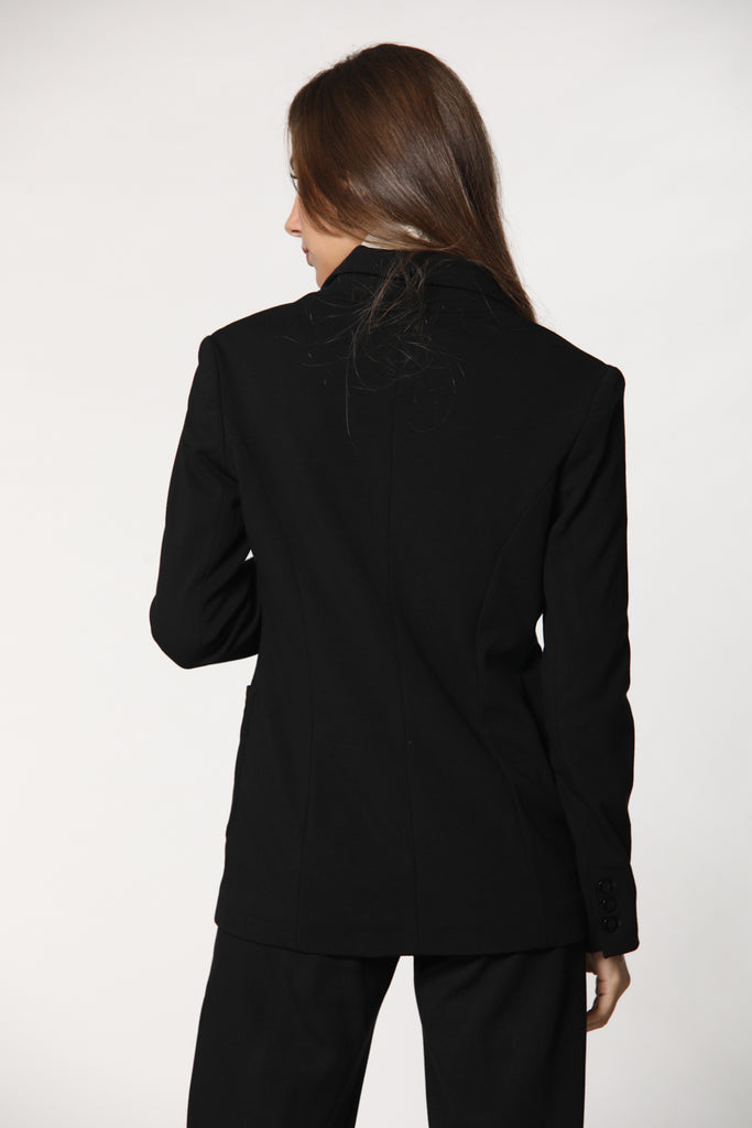picture 5 of women's Theresa blazer in black jersey by Mason's