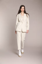 Foto 3 Irene blazer donna lungo in jersey lurex