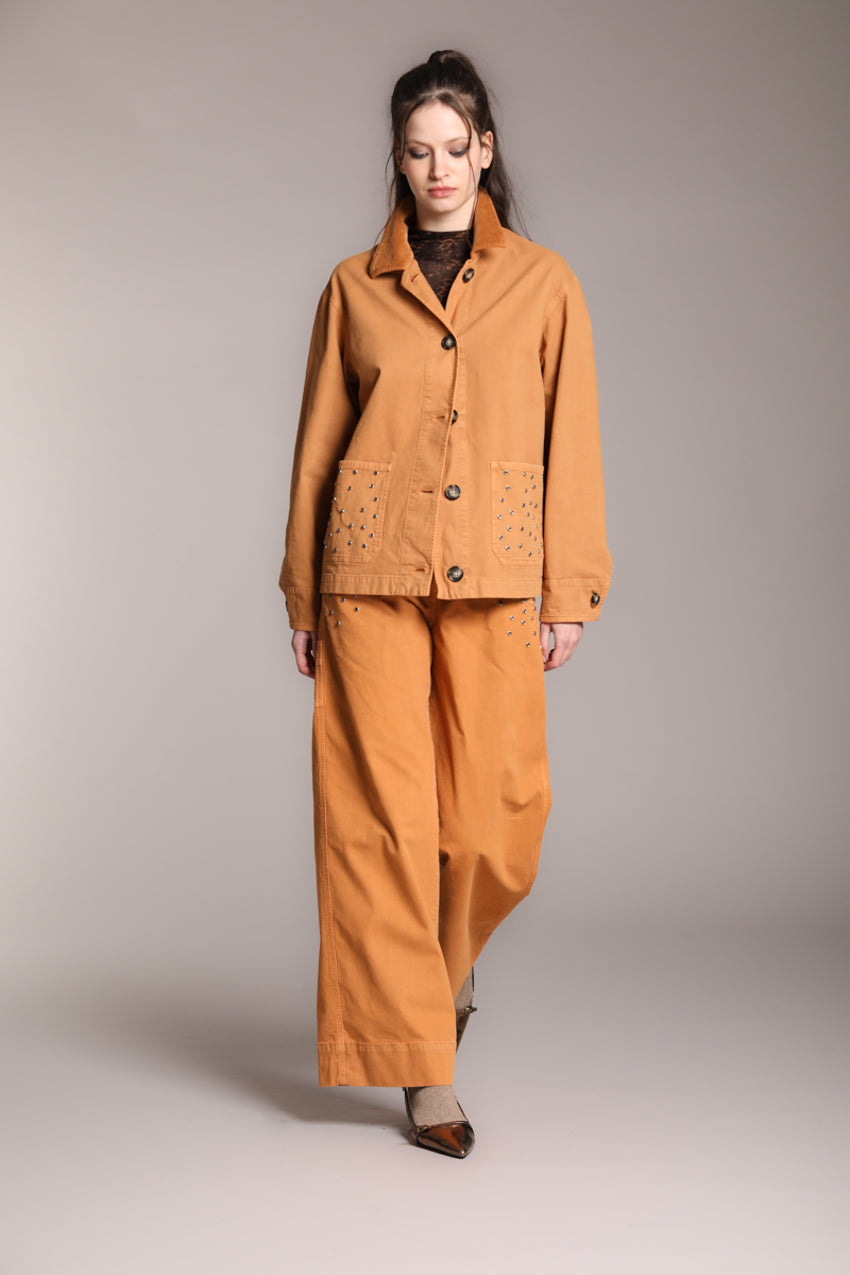 Foto 3 Irma giacca donna in panama fiammata