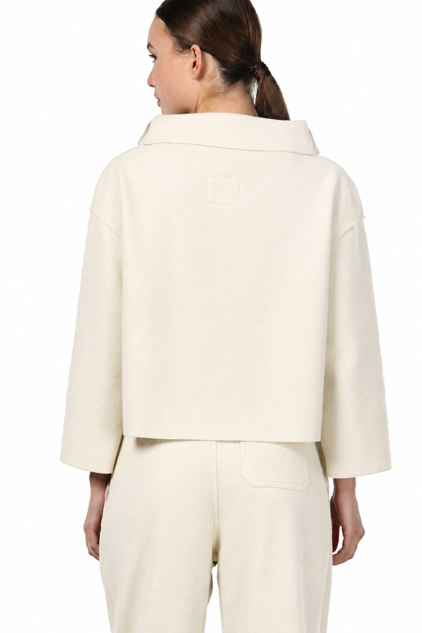 Nathi women’s sweatshirt in wool cloth