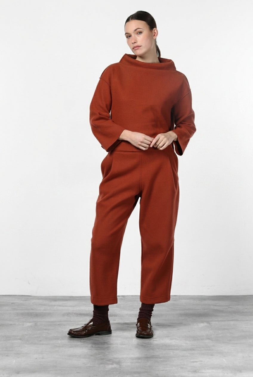 Nathi Damen-Sweatshirt aus Wolltuch