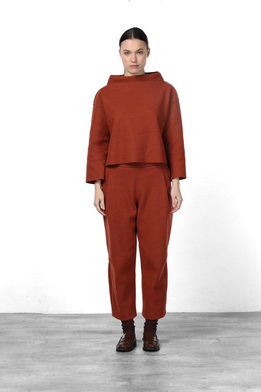 Nathi Damen-Sweatshirt aus Wolltuch