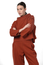 Nathi Damen-Sweatshirt aus Wolltuch