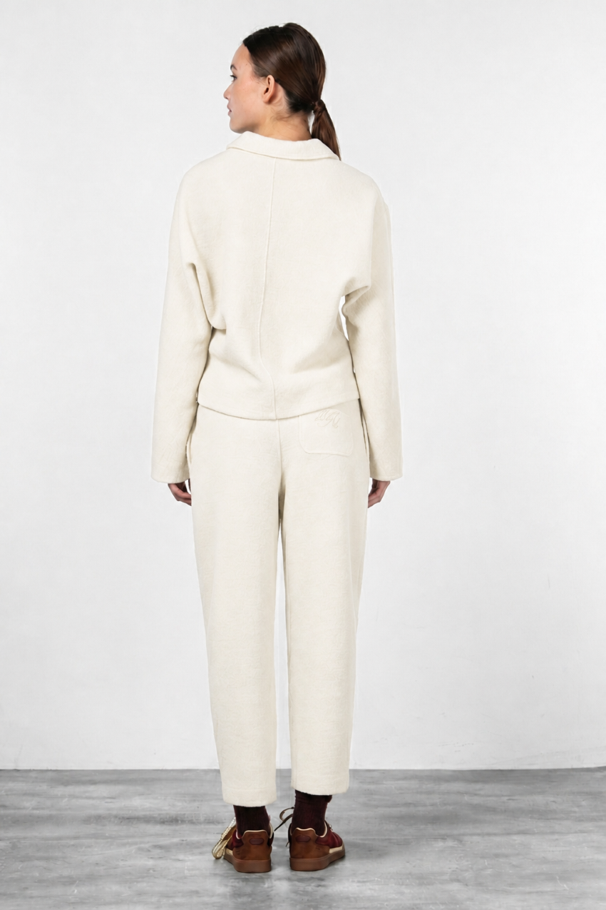 Simon women’s sweatshirt in wool cloth