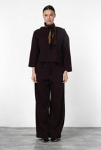 Ida women’s sweatshirt in wool cloth