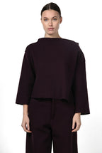 Ida women’s sweatshirt in wool cloth