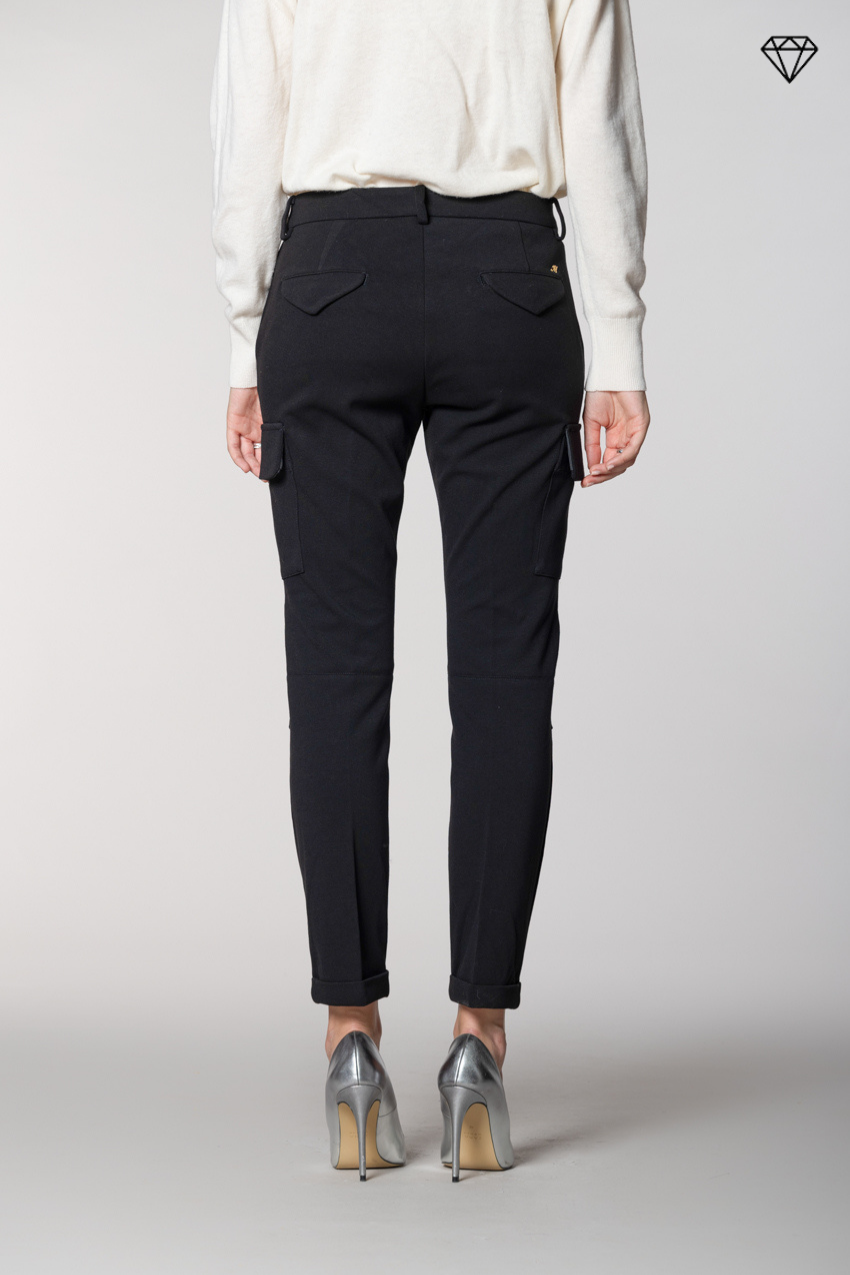 Chile City pantalone cargo donna in jersey tecnico slim fit ①