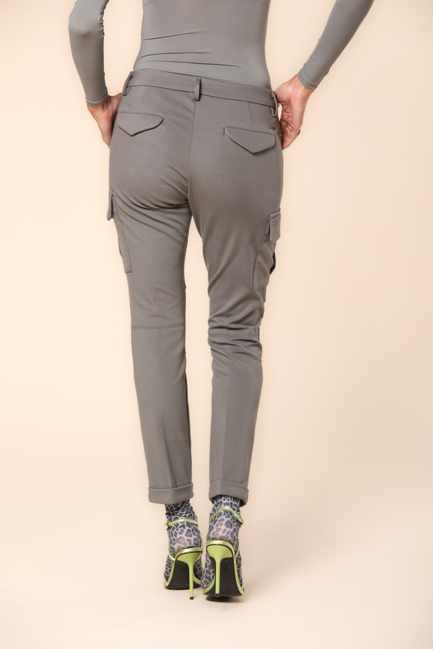 Chile City women's cargo pants in jersey technical ①