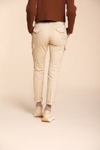 Chile City Damen-Cargohose aus Satin Slim Fit