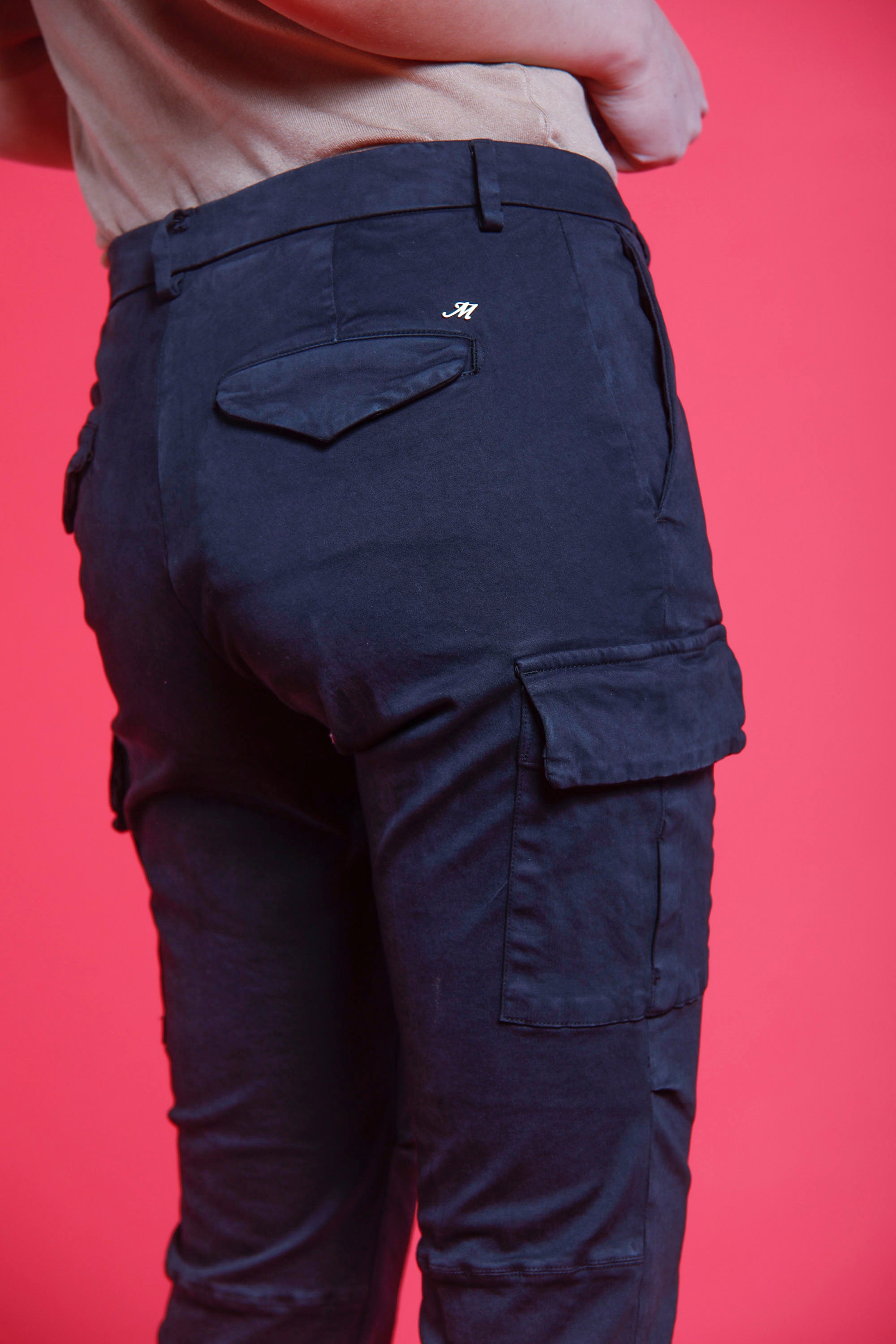 image 3 de pantalon cargo femme couleur noir modèle Chile City de Mason's