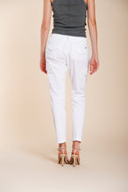 Chile City women's cargo pants in stretch gabardine slim fit