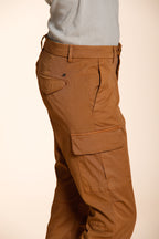 Chile City women's cargo pants in stretch gabardine slim fit