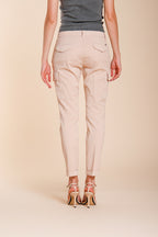 Chile City women's cargo pants in stretch gabardine slim fit