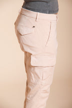 Chile City women's cargo pants in stretch gabardine slim fit