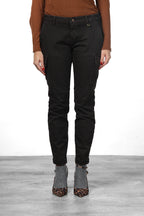 Chile City women’s cargo pants in satin with slim fit