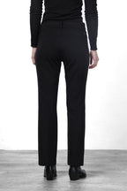 Kik women’s chino pants in technical jersey with slim fit