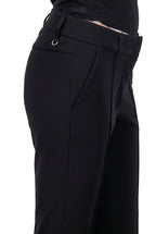 Kik women’s chino pants in technical jersey with slim fit