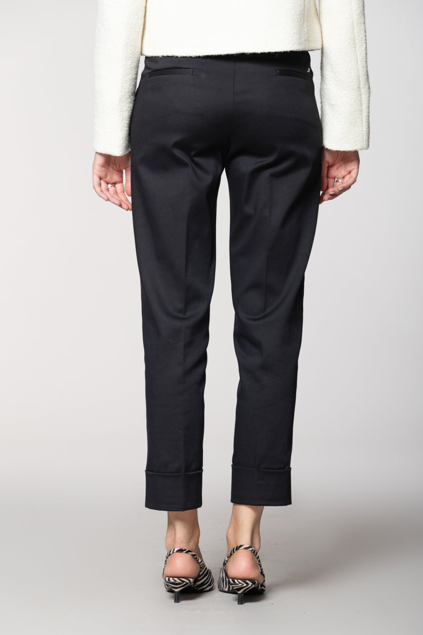New York Carrot Damen-Chinohose aus Gabardine Carrot Fit