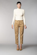 New York Carrot pantalon chino femme en gabardine carrot fit