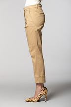 New York Carrot pantalon chino femme en gabardine carrot fit