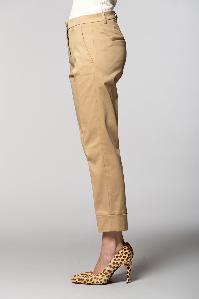 New York Carrot Damen-Chinohose aus Gabardine Carrot Fit