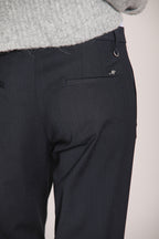 Foto 2 New York Carrot pantalone chino donna in lana carrot fit