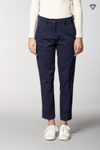 New York Carrot pantalone chino donna in jersey tecnico carrot fit ①